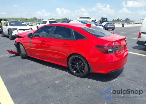 2025 Honda Civic Sport z USA, uszkodzony, nr VIN 2HGFE2F54SH586910